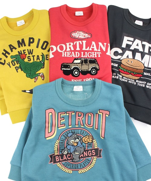 SKAPE（エスケープ）の「ﾊﾞﾗｴﾃｨｼｬｷﾞｰﾄﾚｰﾅｰ（スウェット・キッズ・レッド/イエロー/ブルー/ブラック・120cm/110cm/100cm/90cm/80ｃｍ/130cm）」の12枚目の写真