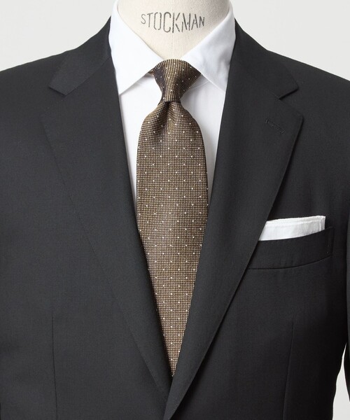 GLR ジャパン ヴィンテージ 8.0cm ドット ネクタイ（ネクタイ）｜green