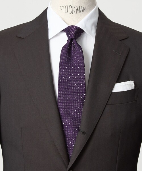 GLR ジャパン ヴィンテージ 8.0cm ドット ネクタイ（ネクタイ）｜green