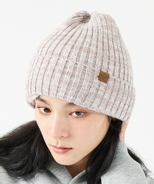 ABAHOUSE（アバハウス）の「【RUBEN/ルーベン】RIB BORE WATCH/リブボアワッチ/リブ/ワッチキャップ/ユニセックス【WEB限定】（ニットキャップ/ビーニー・メンズ・ベージュ系その他/ブラック系その他/グレー系その他/ラベンダー・フリー）」の4枚目の写真