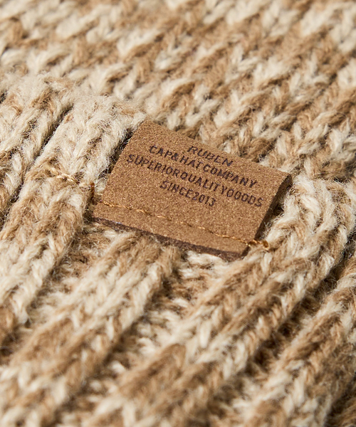 ABAHOUSE（アバハウス）の「【RUBEN/ルーベン】RIB BORE WATCH/リブボアワッチ/リブ/ワッチキャップ/ユニセックス【WEB限定】（ニットキャップ/ビーニー・メンズ・ベージュ系その他/ブラック系その他/グレー系その他/ラベンダー・フリー）」の13枚目の写真