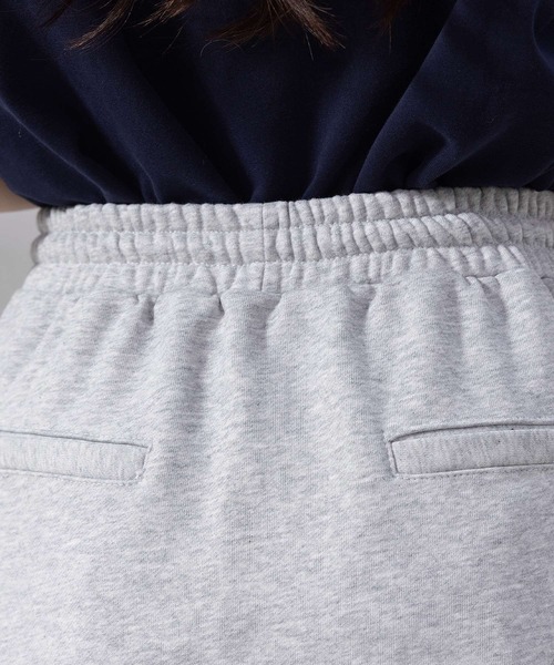 DAY CLOSET(デイ クローゼット)の「【ウエストゴム 紐調節可】切りっぱなしイージースウェットロングスカート レディース(スカート・レディース・グレー/チャコールグレー/ブラック・M/L)」の13枚目の写真