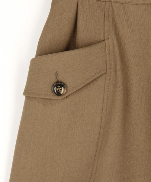 NICOLE CLUB(ニコル クラブ)の「ハイウエストショートパンツ(その他パンツ・レディース・グリーン/ネイビー/ブラウン・MEDIUM)」の13枚目の写真