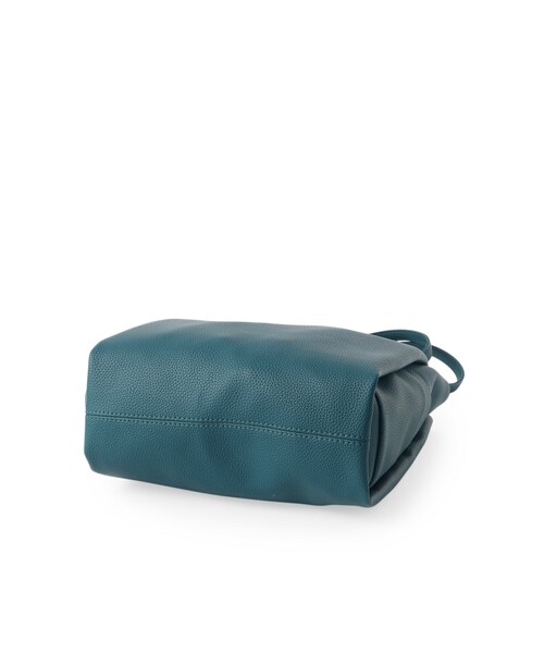 SHOO・LA・RUE（シューラルー）の「【A4】縦型収納トート（トートバッグ・レディース・ブラック/ベージュ系その他7/ブルーグリーン・00）」の15枚目の写真