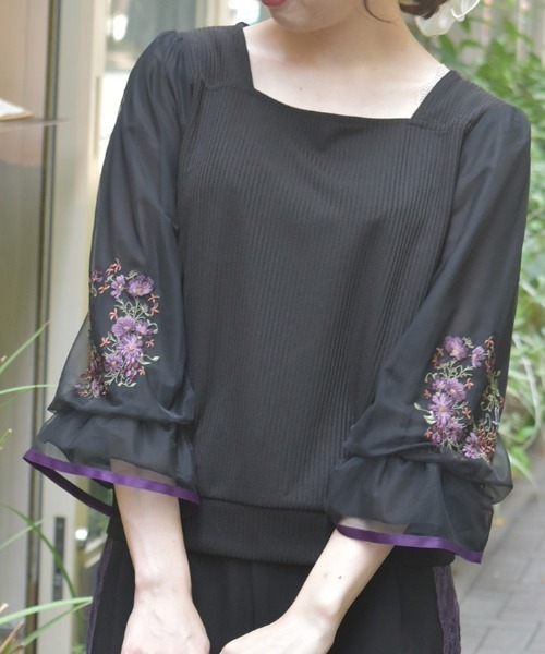 紫*紫様 Jean Paul Gaultier FEMME 海藻 長袖 カットソ 紫*紫様 Jean Paul Gaultier FEMME 海藻 長袖 カットソ