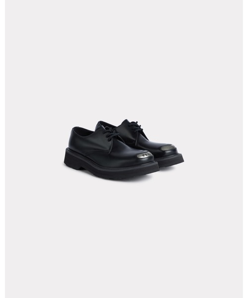 KENZO(ケンゾー)の「'KENZOSMILE' レザー ダービー(ドレスシューズ・メンズ・ブラック系その他・41/42)」の1枚目の写真