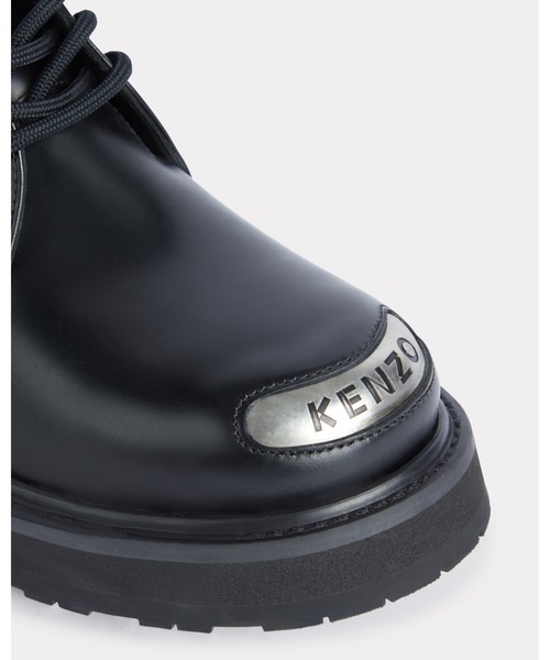 KENZO(ケンゾー)の「'KENZOSMILE' レザー ダービー(ドレスシューズ・メンズ・ブラック系その他・41/42)」の4枚目の写真