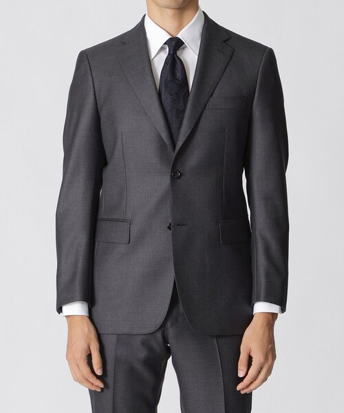 新価格‼️Paul Stuart チャコールグレースーツ Nikkei magazin掲載】【QUINTESSENTIAL】＜EASTGATE MODEL＞ ORIGINAL