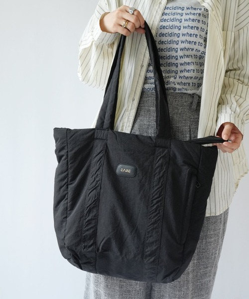 セール】【 Port / ポート 】 サイドポケット キルティング トート