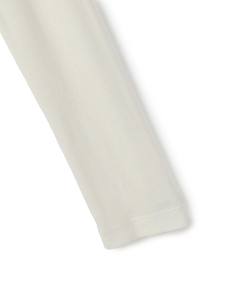 N.O.R.C（ノーク）の「コットンシアーロングスリーブトップス（Tシャツ/カットソー・レディース・オフホワイト/ブラック・フリー）」の18枚目の写真