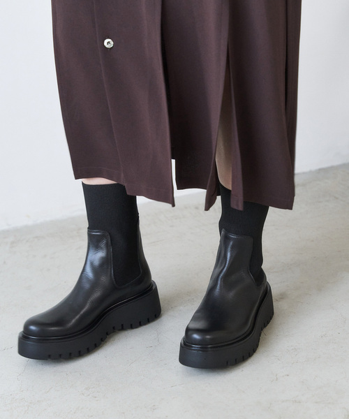 CORSO ROMA 9 コルソローマノーヴェ アツゾコゴアショートブーツ セール】《追加》CORSOROMA9/ コルソローマノーヴェ アツゾコゴア