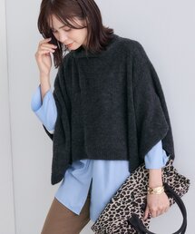 タートルネック ポンチョ ニット/セーター」に該当する