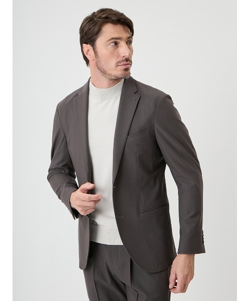 最終値下げ　新品未使用AOURE CERIMONIA CHAMBRAY SUIT セール】CERIMONIA CHAMBRAY SUIT（テーラードジャケット）｜AOURE