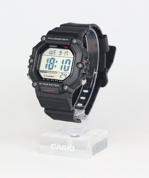 CASIO（カシオ）の「CASIO Collection / AE-1600H-1AJF（デジタル腕時計・メンズ・ブラック・FREE）」の5枚目の写真