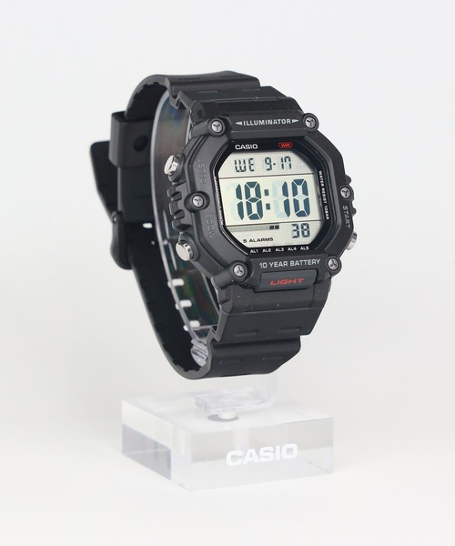 CASIO（カシオ）の「CASIO Collection / AE-1600H-1AJF（デジタル腕時計・メンズ・ブラック・FREE）」の6枚目の写真