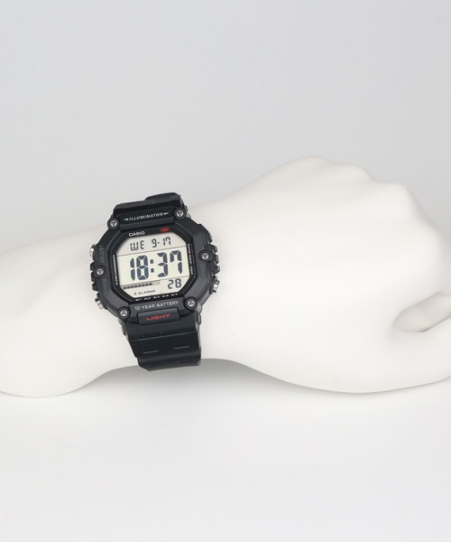 CASIO（カシオ）の「CASIO Collection / AE-1600H-1AJF（デジタル腕時計・メンズ・ブラック・FREE）」の10枚目の写真