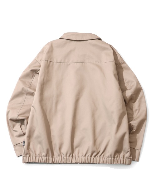 THRASHER(スラッシャー)の「【THRASHER/スラッシャー】T/Cツイル ジップアップブルゾン(ブルゾン・メンズ・ベージュ/ダークグリーン/ブラック・M/L/XL)」の6枚目の写真