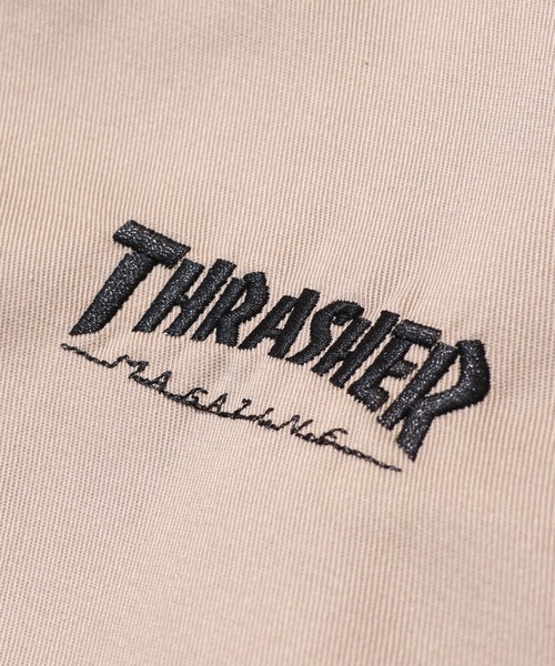 THRASHER(スラッシャー)の「【THRASHER/スラッシャー】T/Cツイル ジップアップブルゾン(ブルゾン・メンズ・ベージュ/ダークグリーン/ブラック・M/L/XL)」の9枚目の写真