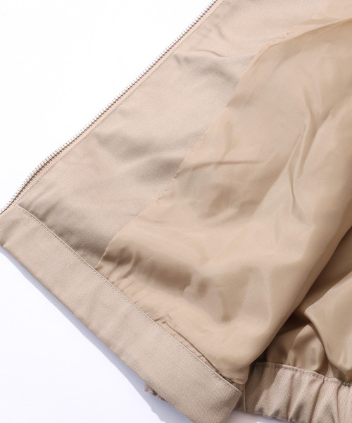 THRASHER(スラッシャー)の「【THRASHER/スラッシャー】T/Cツイル ジップアップブルゾン(ブルゾン・メンズ・ベージュ/ダークグリーン/ブラック・M/L/XL)」の13枚目の写真