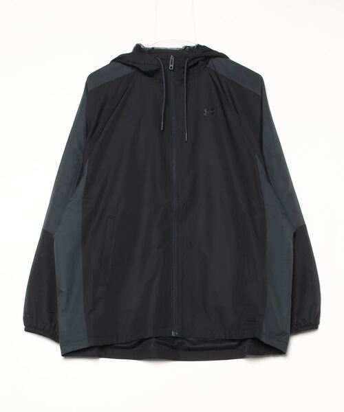 UNDER ARMOUR(アンダーアーマー)の「アンダーアーマー UAメッシュ ライナー ウーブン フーディー(マウンテンパーカー・レディース・ブラック/ブラウン・S/M/L)」の1枚目の写真