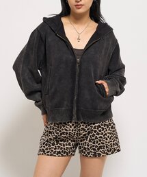 WHO'S WHO gallery | 【KOOKY'N/クーキー】ピグメント加工ジップニットパーカー(パーカー)