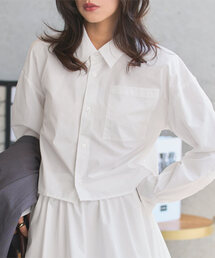 KOBE LETTUCE | クロップドシャツ(シャツ/ブラウス)