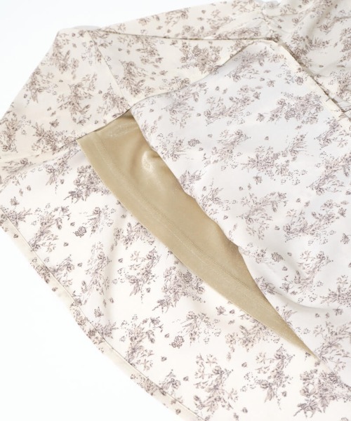 flower（フラワー）の「スウィートブルームワンピース（ワンピース・レディース・アイボリー/ブラウン・FREE）」の12枚目の写真