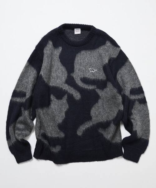 〜ねむきゅん〜他の方は購入しないで下さいchow des HOMMEニット セール】限定展開 CHOW DOWN/チャウダウン リラックスフィット ジャ