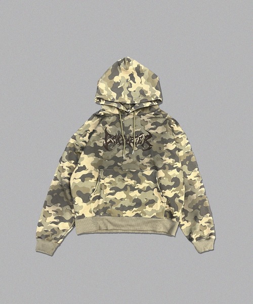 centimeter(センチメーター)の「Tribal logo hoodie(パーカー・メンズ・ブラック/グレー/カモフラージュ・SMALL/MEDIUM/LARGE)」の3枚目の写真