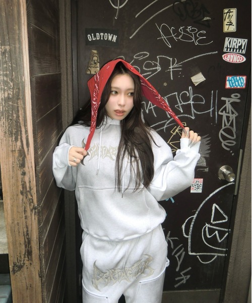 centimeter(センチメーター)の「Tribal logo hoodie(パーカー・メンズ・ブラック/グレー/カモフラージュ・SMALL/MEDIUM/LARGE)」の21枚目の写真