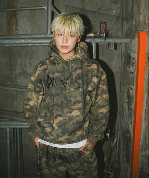 centimeter(センチメーター)の「Tribal logo hoodie(パーカー・メンズ・ブラック/グレー/カモフラージュ・SMALL/MEDIUM/LARGE)」の10枚目の写真