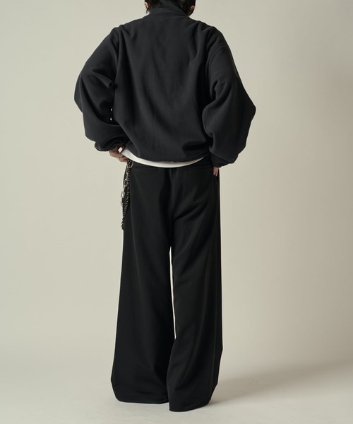 Lui's（ルイス）の「ポーラテックフリースブルゾン（ブルゾン・メンズ・グレー/ブラック・S/M）」の15枚目の写真