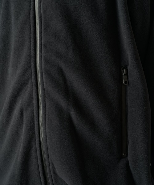 Lui's（ルイス）の「ポーラテックフリースブルゾン（ブルゾン・メンズ・グレー/ブラック・S/M）」の17枚目の写真