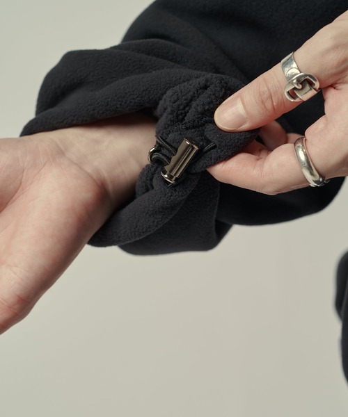 Lui's（ルイス）の「ポーラテックフリースブルゾン（ブルゾン・メンズ・グレー/ブラック・S/M）」の19枚目の写真