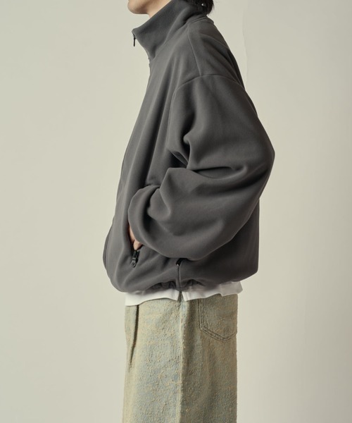 Lui's（ルイス）の「ポーラテックフリースブルゾン（ブルゾン・メンズ・グレー/ブラック・S/M）」の22枚目の写真