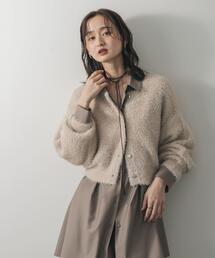 SENSE OF PLACE by URBAN RESEARCH | 『一部WEB限定カラー』ラメシャギークロップドカーディガン(カーディガン/ボレロ)