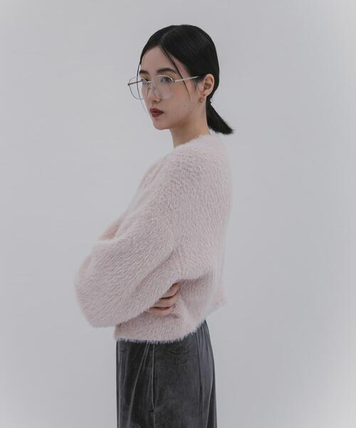 セール】『一部WEB限定カラー』ラメシャギークロップド