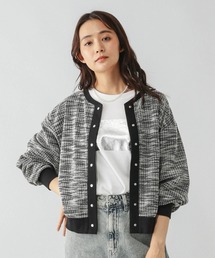 GLOBAL WORK | ツイードライク2WAYカーディガン/598015(カーディガン/ボレロ)