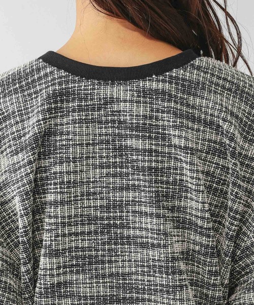 GLOBAL WORK(グローバルワーク)の「ツイードライク2WAYカーディガン/598015(カーディガン/ボレロ・レディース・グレー/ブラック・LARGE/MEDIUM)」の14枚目の写真