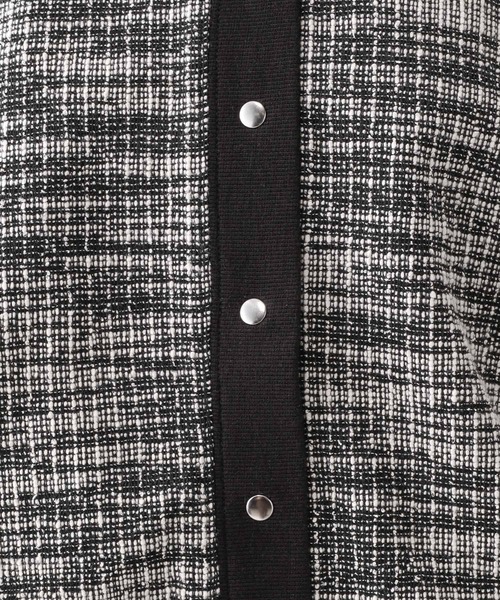 GLOBAL WORK(グローバルワーク)の「ツイードライク2WAYカーディガン/598015(カーディガン/ボレロ・レディース・グレー/ブラック・LARGE/MEDIUM)」の17枚目の写真