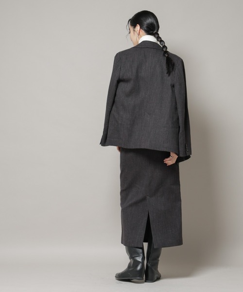 セール】ツイードタイトスカート(セットアップ可)（スカート）｜NANO