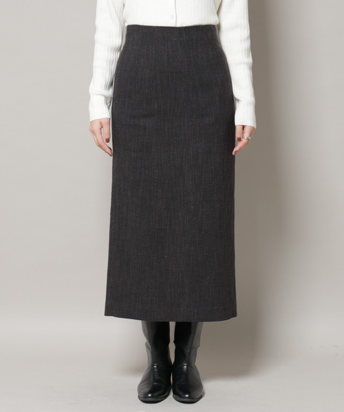 NANO universe（ナノユニバース）の「ツイードタイトスカート(セットアップ可)（スカート・レディース・ブラウン/チャコール・S/M）」の17枚目の写真