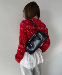 【SANSeLF】スクエアフォルムコンパクトバッグ saa25a097