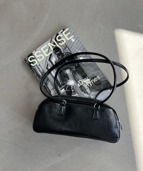 SANSeLF（サンセルフ）の「【SANSeLF】スクエアフォルムコンパクトバッグ saa25a097（ハンドバッグ・レディース・シルバー/ブラック・FREE）」の19枚目の写真