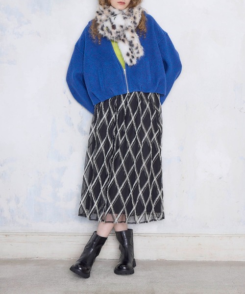 Cepica（セピカ）の「シアージャガードスカート（スカート・レディース・ブラック/グレー・FREE）」の3枚目の写真