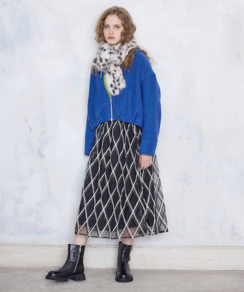 Cepica（セピカ）の「シアージャガードスカート（スカート・レディース・ブラック/グレー・FREE）」の4枚目の写真