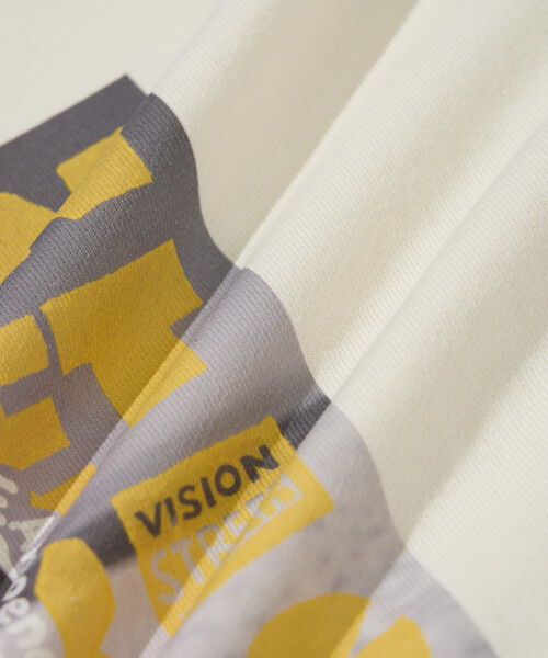 PUBLUX（パブリュクス）の「VISION STREET WEAR/ヴィジョンストリートウェアー 別注DOG PHOTO SWEAT(限定展開)（スウェット・メンズ・ライトグレー/オフホワイト/チャコールグレー・MEDIUM/X-LARGE/LARGE）」の17枚目の写真