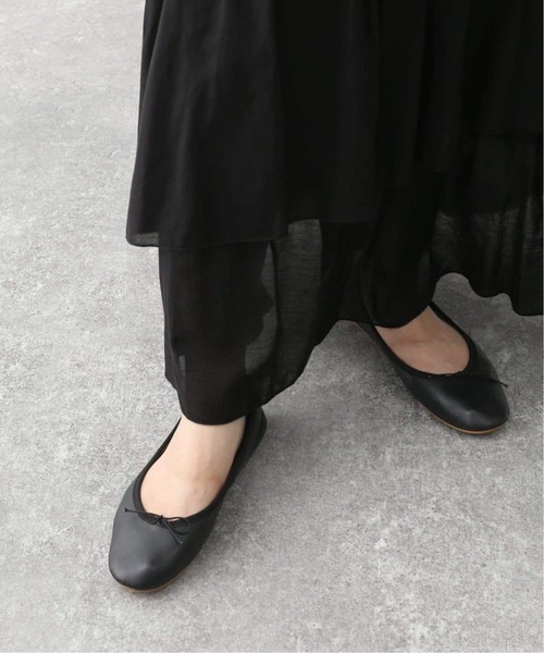 SLOBE IENA(スローブイエナ)の「《WEB限定サイズあり/追加3》BONITAS/ボニータス バレエシューズ(バレエシューズ・レディース・ブラック・22.5cm/23cm/23.5cm/24cm/24.5cm)」の3枚目の写真