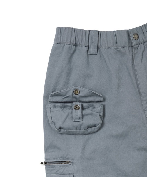 thisisneverthat（ディスイズネバーザット）の「Multi Pocket Cargo Pant（カーゴパンツ・メンズ・ベージュ/ブルー系その他/ブラック・L/M/S/XL）」の4枚目の写真