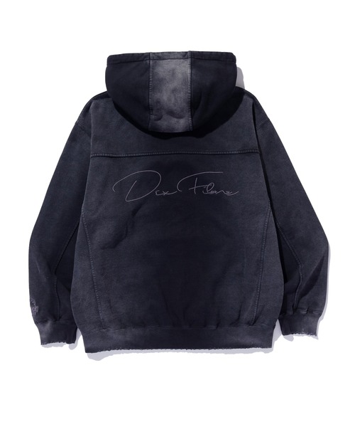 XLARGE（エクストララージ）の「XLARGE×DexFilmz ZIP UP HOODED SWEATSHIRT（パーカー・メンズ・ブラウン/ブラック・XL/L/M/S）」の8枚目の写真